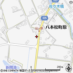 広島県東広島市八本松町原4219周辺の地図