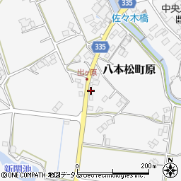 広島県東広島市八本松町原10602周辺の地図