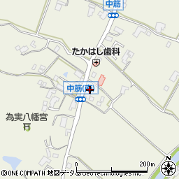 広島県東広島市西条町御薗宇2419周辺の地図