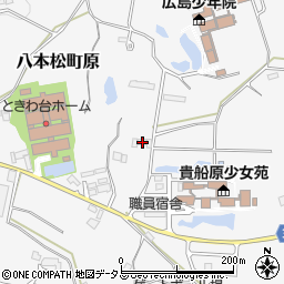 広島県東広島市八本松町原1174周辺の地図