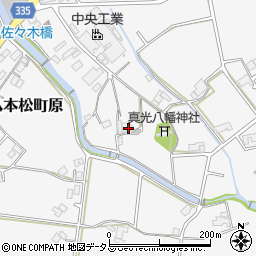 広島県東広島市八本松町原4016周辺の地図