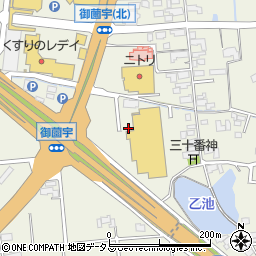 広島県東広島市西条町御薗宇4266周辺の地図