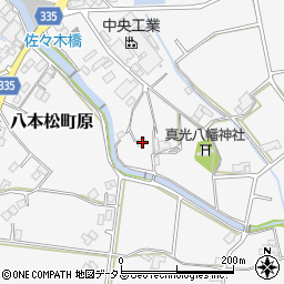 広島県東広島市八本松町原4018周辺の地図