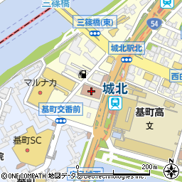 広島市中央公民館周辺の地図