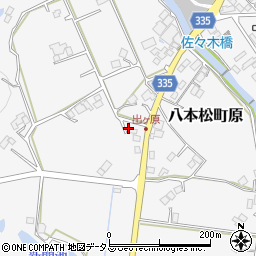 広島県東広島市八本松町原4214周辺の地図