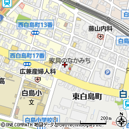 株式会社中本本店周辺の地図