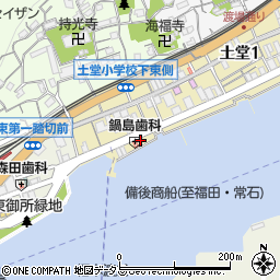 鍋島歯科医院周辺の地図