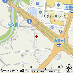 広島県東広島市西条町御薗宇4198-1周辺の地図