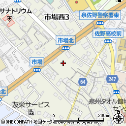 大東建託株式会社　大阪りんくう支店周辺の地図