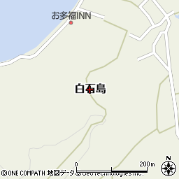 岡山県笠岡市白石島周辺の地図