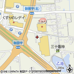 広島県東広島市西条町御薗宇4269周辺の地図