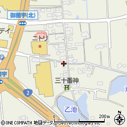 広島県東広島市西条町御薗宇4656周辺の地図