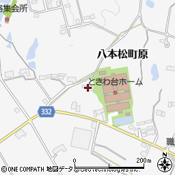 広島県東広島市八本松町原5902周辺の地図