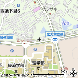 株式会社プランニングサプライ広島大学前店周辺の地図