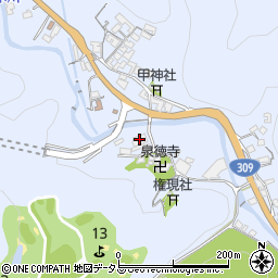 松建周辺の地図