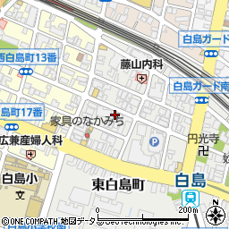 訪問看護ステーション デューン広島周辺の地図