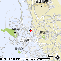 広島県尾道市吉浦町26-4周辺の地図