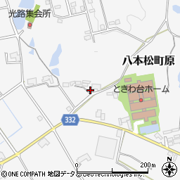 広島県東広島市八本松町原5900周辺の地図