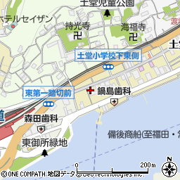 ショートステイこころ尾道駅前周辺の地図