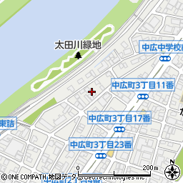 株式会社タイルメント　広島営業所周辺の地図