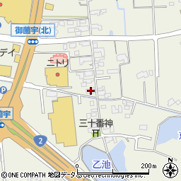 広島県東広島市西条町御薗宇4654周辺の地図