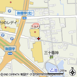 広島県東広島市西条町御薗宇4276周辺の地図