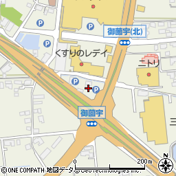 広島県東広島市西条町御薗宇4229周辺の地図