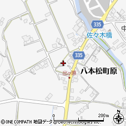 広島県東広島市八本松町原4227周辺の地図