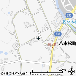 広島県東広島市八本松町原905周辺の地図