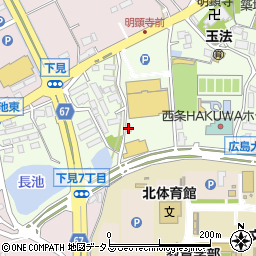 社団法人整体協会　身体教育研究所・東広島稽古場周辺の地図