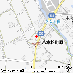 広島県東広島市八本松町原4228周辺の地図