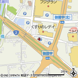 広島県東広島市西条町御薗宇7204周辺の地図