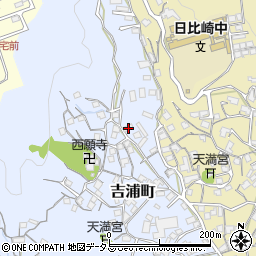 広島県尾道市吉浦町26-14周辺の地図
