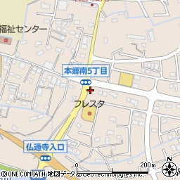見川塾周辺の地図