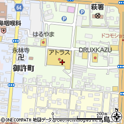 株式会社ツーリスト山口アトラス営業所周辺の地図