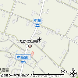広島県東広島市西条町御薗宇1903-9周辺の地図