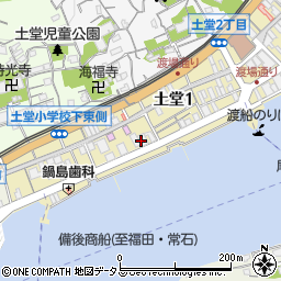 〒722-0035 広島県尾道市土堂の地図