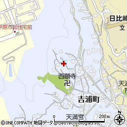 広島県尾道市吉浦町25-8周辺の地図