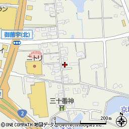 広島県東広島市西条町御薗宇4690-1周辺の地図