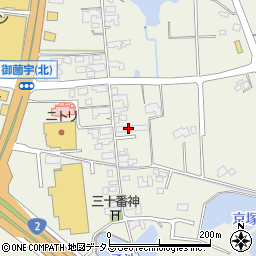 広島県東広島市西条町御薗宇4690周辺の地図