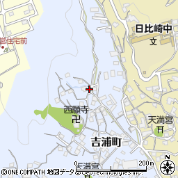 広島県尾道市吉浦町25-10周辺の地図