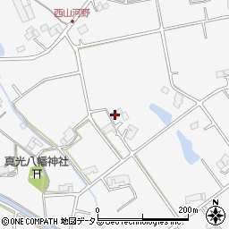 広島県東広島市八本松町原584周辺の地図