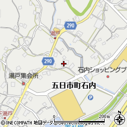 広島県広島市佐伯区五日市町大字石内6440-1周辺の地図