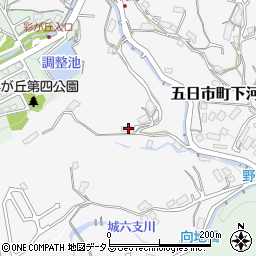 広島県広島市佐伯区五日市町大字下河内230周辺の地図