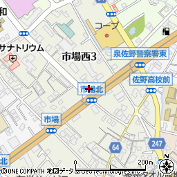 泉州ペイント株式会社周辺の地図