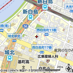 広島いのちの電話相談周辺の地図