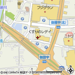 広島県東広島市西条町御薗宇4302周辺の地図