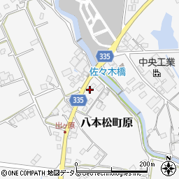 広島県東広島市八本松町原10620周辺の地図