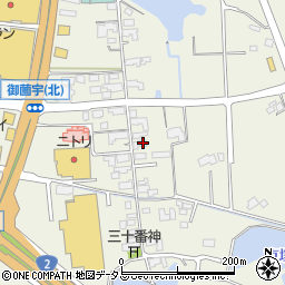 広島県東広島市西条町御薗宇4696周辺の地図