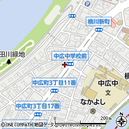 シチズンマシナリーミヤノ株式会社広島営業所周辺の地図